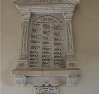 Warwick Railway Memorial Honour Board - Hotel NSW