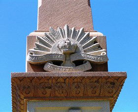 Boer War Memorial And Park, Allora - Hotel NSW 3