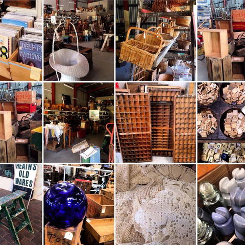 Heaths Old Wares, Collectables & Industrial Antiques - Hotel NSW 4