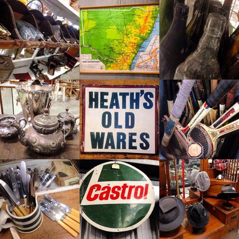 Heaths Old Wares, Collectables & Industrial Antiques - Hotel NSW 6