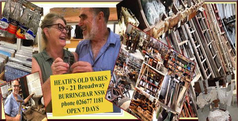 Heaths Old Wares, Collectables & Industrial Antiques - Hotel NSW 7