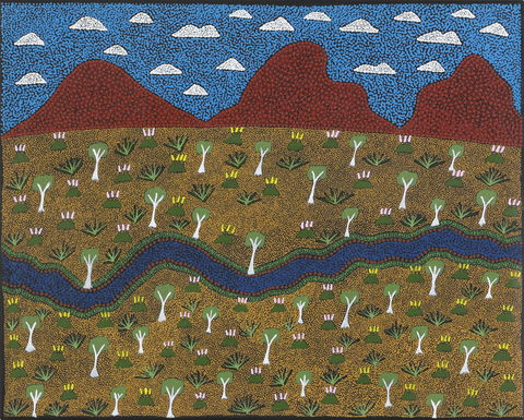 Art Exhibition - Artists Of Ampilatwatja - Hotel NSW 0