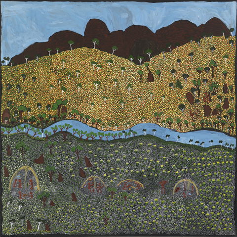 Art Exhibition - Artists Of Ampilatwatja - Hotel NSW 1
