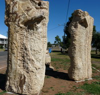 Fossilised Forrest Sculptures - Hotel NSW