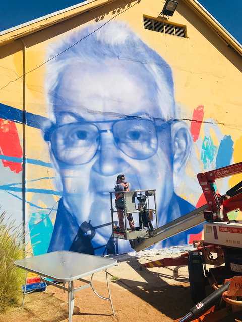 Pave The Way To Gular Street Art - Hotel NSW 2