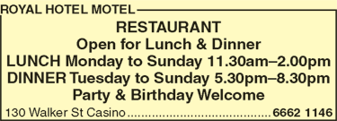 Royal Hotel Motel - Hotel NSW 5