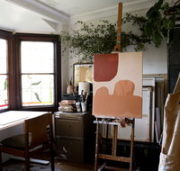 Abstract Paint and Wine Night