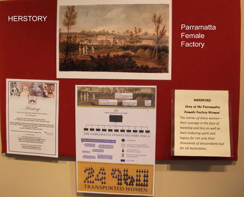Convict Ladies Of The Female Factory  Exhibition At Lucas Gallery - Hotel NSW 1