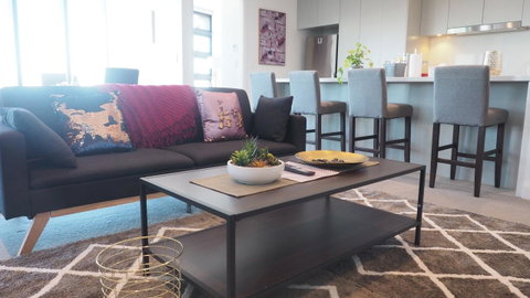 SkyGarden Sydney Olympic Park 3 & 4 Bedroom City View - Hotel NSW 9