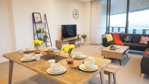 SkyGarden Sydney Olympic Park 3 & 4 Bedroom City View - Hotel NSW 0