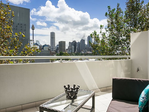 Lower Bridge And Sails - Executive 2BR Darlinghurst Apartment With Balcony And Rooftop Views - Hotel NSW 6