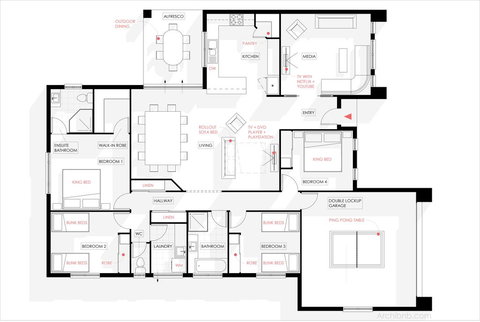 Family Friendly Holiday Home - Hotel NSW 2