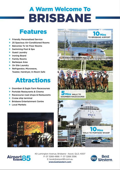 Best Western Airport 85 Motel - Hotel NSW 21