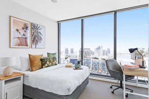 A Cozy 2BR Apt With Harbour Views And FREE Parking - Hotel NSW 3