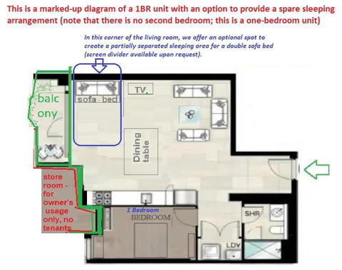 Amazing 1 Bedroom Apt With Large Living & Extra Sleeping Space -up To 5 Ppl Plus Gym Jacuzzi Spa Pool Sauna And Garden With BBQ - Hotel NSW 4