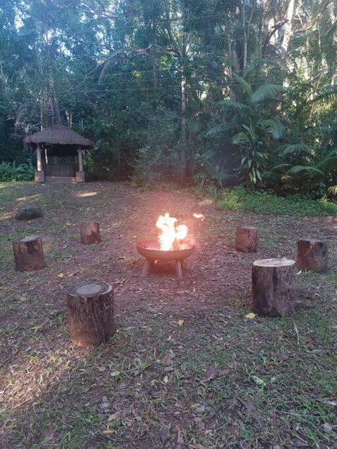 Rainforest Retreat-Fireplace-BBQ-3 Acres- - Hotel NSW 2