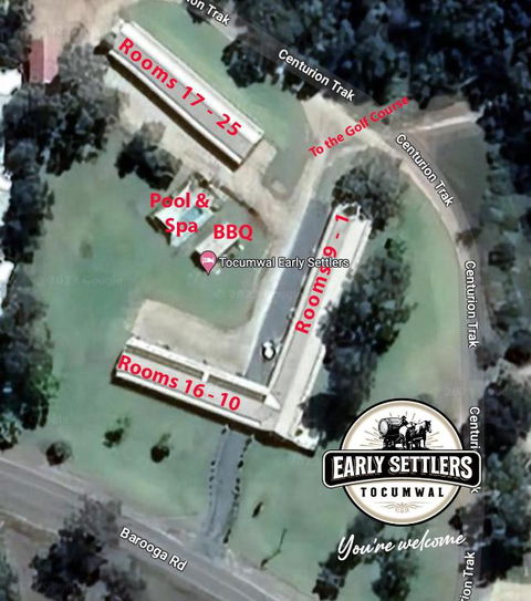 Tocumwal Early Settlers Motel - Hotel NSW 3