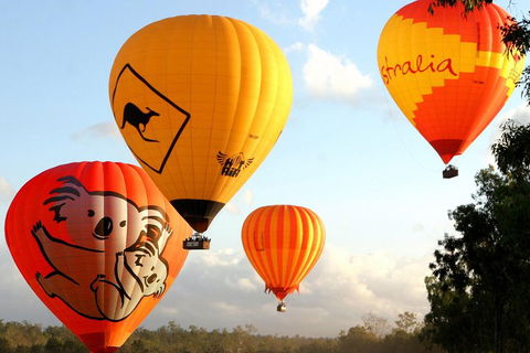 Natural Bridge & Springbrook Waterfalls Tour + Hot Air Balloon With Breakfast - Hotel NSW 0