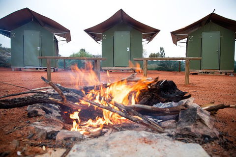 Overnight Uluru (Ayers Rock) Small-Group Camping Tour - Hotel NSW 4